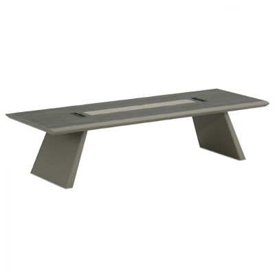 Professional meeting desk Lux Series Mocha & Ash color 320x120x75 HM2123