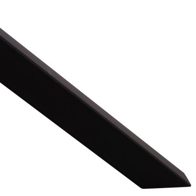 DINING TABLE ROUND SYNTEC HM9309.01 SINTERED STONE BLACK METAL LEGS Φ115x75H