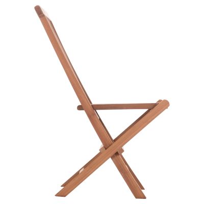 FOLDING CHAIR KENDALL HM18127 TEAK WOOD IN NATURAL COLOR 46.5x63.5x88Hcm.