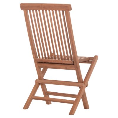 FOLDING CHAIR KENDALL HM18127 TEAK WOOD IN NATURAL COLOR 46.5x63.5x88Hcm.
