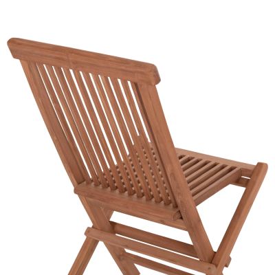 FOLDING CHAIR KENDALL HM18127 TEAK WOOD IN NATURAL COLOR 46.5x63.5x88Hcm.