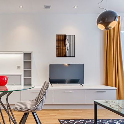 WALL DECORATION WOMAN PROFILE HM4801-METAL IN BLACK-WOOD 48x3(thickness)x58Hcm.