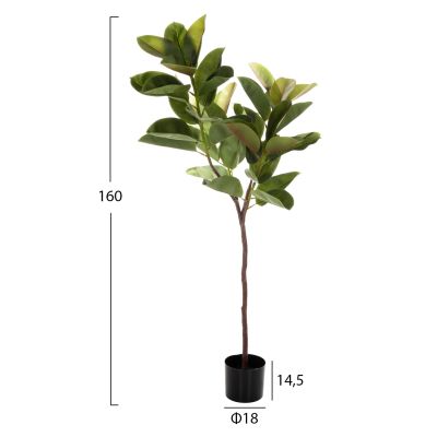 DECORATIVE SYNTHETIC PLANT IN POT HM4000 OAK TREE Φ18x14,5-160Hcm.