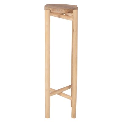 ПОСТАНТ ЗА ЦВЕТЯ HOVER HM7936 ТИКОВО ДЪРВО В ЕСТЕСТВЕН ЦВЯТ Φ30x100Hcm.