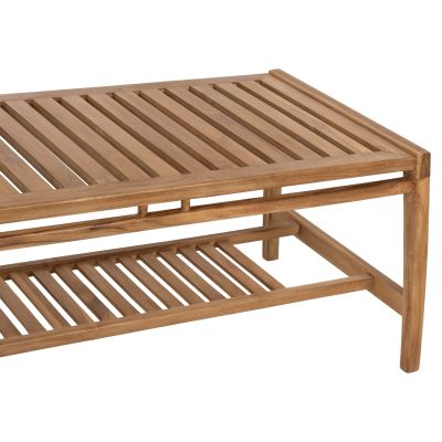 OUTDOOR LOUNGE SET 4PCS DOVER HM9624 RECYCLED TEAK WOOD-WHITE CUSHIONS