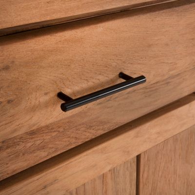 BUFFET GRAYSON HM9802 RECYCLED TEAK WOOD IN NATURAL 220x50x90Hcm.