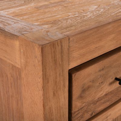 BUFFET GRAYSON HM9802 RECYCLED TEAK WOOD IN NATURAL 220x50x90Hcm.