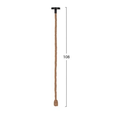 CEILING PENDANT LAMP HM4044 ROPE 1M LONG AND 2cm THICK-E27 COVERED SOCKET