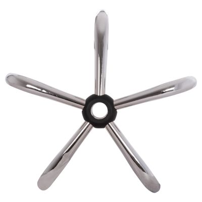 SPARE PART BASE FOR OFFICE CHAIR HM1202--CHROMED METAL  29cm SPOKE