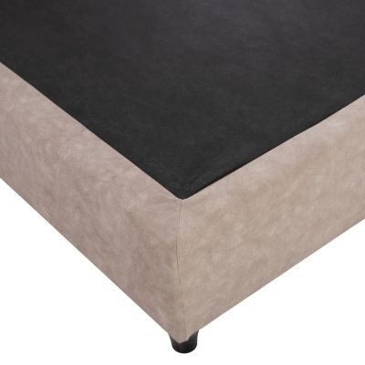 Легло FB9637.22 DOLORES, бежов плат тип НАБУК, 150x200