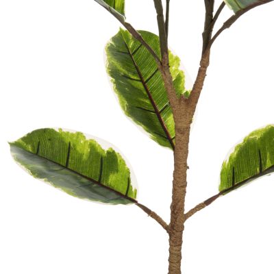 DECORATIVE SYNTHETIC PLANT IN POT HM7972 OAK LEAF 85H cm.