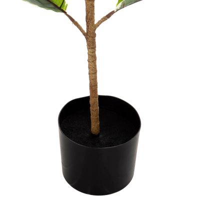 DECORATIVE SYNTHETIC PLANT IN POT HM7972 OAK LEAF 85H cm.