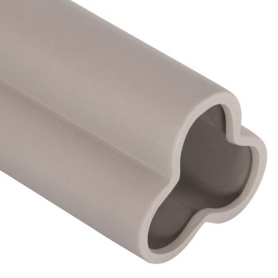 CERAMIC TABLE DECOR GLAZE HM4612.03 MATTE GREY Φ14x29Hcm.