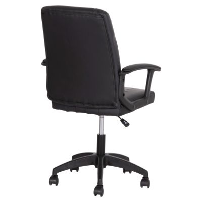 ОФИС СТОЛ NIM HM1200.01 ЧЕРЕН PVC-ЧЕРЕН НАЙЛОН КОНСТРУКЦИЯ И ОСНОВА 51x61x125Hcm.