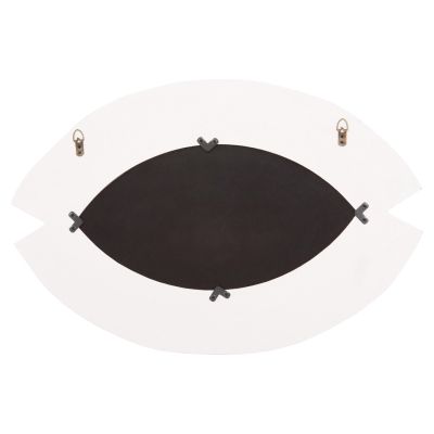 WALL MIRROR SERIES SANTORINI HM4529 MDF IN OFF WHITE-DECOR IN BEIGE 81x1,8x54Hcm.
