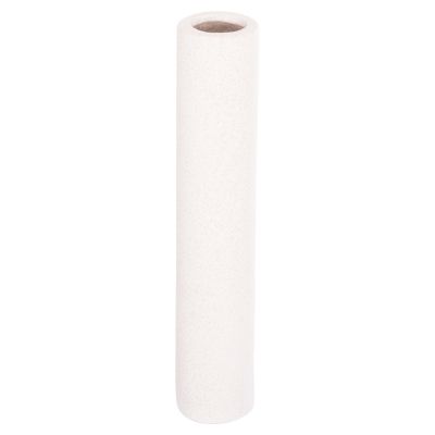 CERAMIC TABLE DECOR ARCON HM4639.01 OFF WHITE WITH CRYSTALLIZATION 23.5x5.5x29.5Hcm.