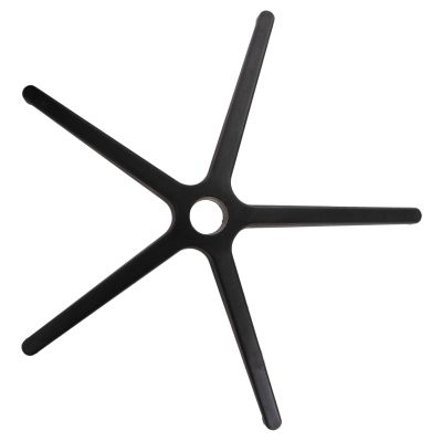 REPLACEMENT "STAR" BASE FOR OFFICE CHAIR HM1073 BLACK POLYPROPYLENE