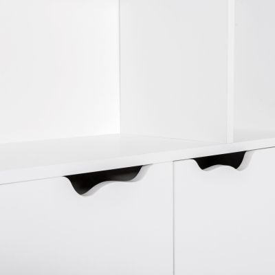 ДЕТСКА ЕТАЖЕРКА DREY HM18229.01 МЕЛАМИН БЯЛО 103x33x169Hcm.