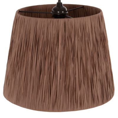 CEILING PENDANT LAMP INDOORS HM7947.02 WITH BROWN CAP Φ30-40x77Hcm.