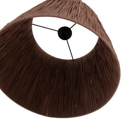 CEILING PENDANT LAMP INDOORS HM7947.02 WITH BROWN CAP Φ30-40x77Hcm.