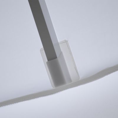 PROFESSIONAL ALUMINUM UMBRELLA HM6007.01 BEIGE-ENHANCED VENTILATION-TELESCOPIC-3.5Χ3.5Μ