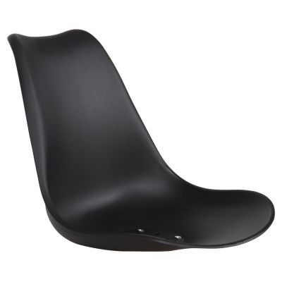 REPLACEMENT SEAT/BACKREST FOR BAR STOOL VEGAS HM8000.12 BLACK POLYPROPYLENE