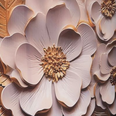 WALL PAINTING SERIES GOBI HM4862 PRINTED CANVAS 98x2,5(thickness)x68Hcm.