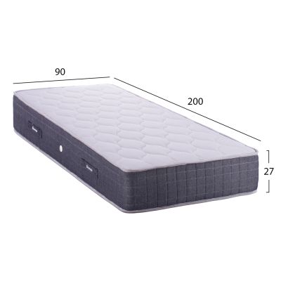 HM656.90-200 DREAMTOPIA mattress, series Cloud09, 90x200x27Η