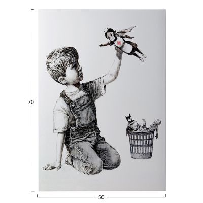 WALL PAINTING SERIES GOBI HM4823 PRINTED CANVAS 50x3(thickness)x70Hcm.