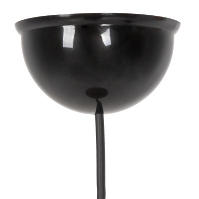 ПАНЕЛ ВЪТРЕШНА ЛАМПА ΗΜ7645.03, ЗЛАТНО ЧЕРНО- ПЛЕТЕНО ВЪЖЕ, Φ24x69Ηcm.