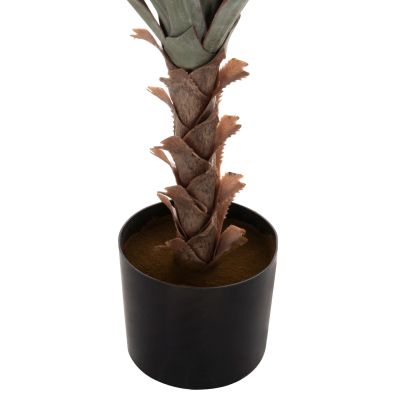 DECORATIVE SYNTHETIC PLANT IN POT HM7987 SISAL AGAVE 120Hcm.