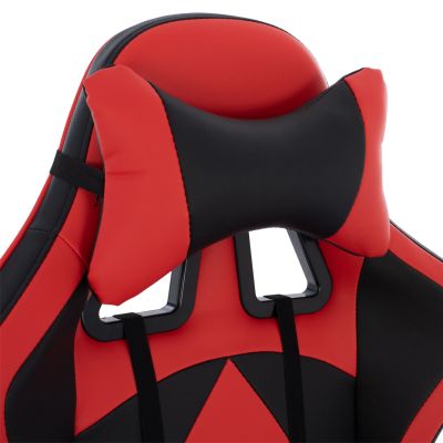 OFFICE GAMING CHAIR DOCKS HM1162.01 BLACK RED PU 67x70x130 cm.