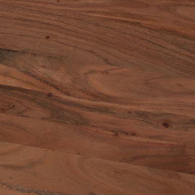 Decorative coffee table Bowl Round Φ90x40cm Black with acacia wood HM8717.01