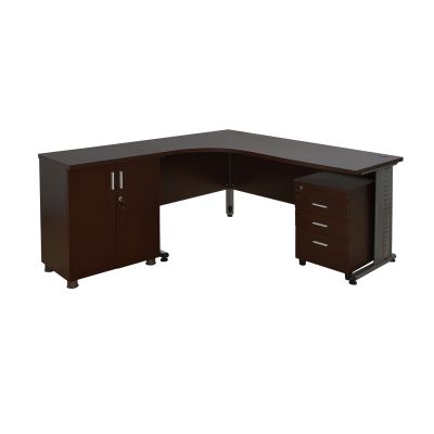Office set 3 pieces in wenge color HM10204.02L