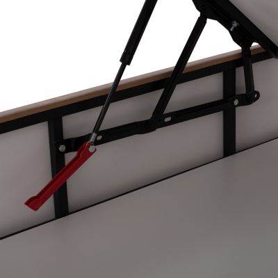 HM624.22 легло MALENA, място за съхранение, бежов плат тип набук, 160x200