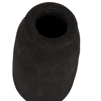 DECOR VASES 3PCS HM7711 TERRACOTTA FOSSIL GREY