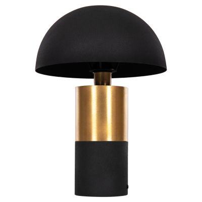 TABLE LAMP PUNE HM4252.04 METAL IN BLACK-GOLD Φ31x44Hcm.