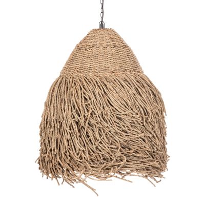 CEILING PENDANT LAMP HM4348 SEAGRASS IN NATURAL COLOR Φ54x56-140Hcm.