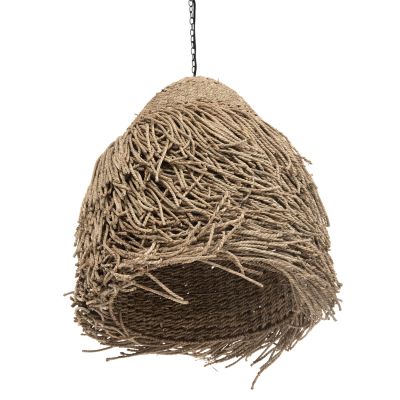 CEILING PENDANT LAMP HM4348 SEAGRASS IN NATURAL COLOR Φ54x56-140Hcm.