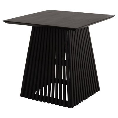 DINING TABLE SQUARE FRANTZ HM9458.02 MINDI WOOD IN BLACK 80x80x78Hcm.