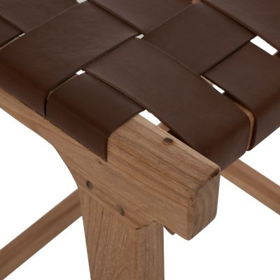 БАР СТОЛ HM99382.01 ТИК МАСИВ НАТУРАЛЕН 40X35X65H