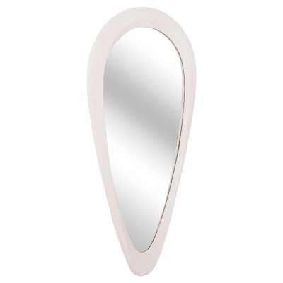WALL MIRROR SERIES SANTORINI HM4512 MDF IN OFF-WHITE 54x3,5x120Hcm.