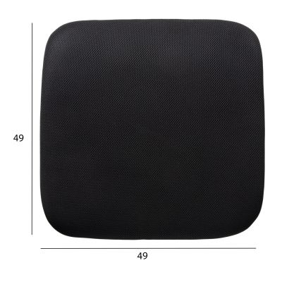 REPLACEMENT SEAT FOR OFFICE CHAIR HM1000.01 BLACK MESH 49x49cm.