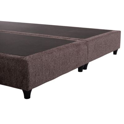 DOUBLE BED NESTOR HM715.02 BROWN TEDDY FABRIC FOR MATTRESS 160x200cm.