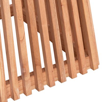 DINING TABLE SQUARE FRANTZ HM9458.01 SOLID MINDI WOOD 80,5x80,5x78,5Hcm