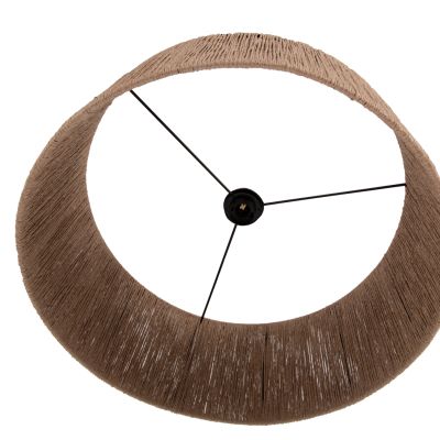 CEILING PENDANT LAMP INDOORS HM7946.02 WITH BEIGE PAPER ROPE CAP Φ50x65Hcm.