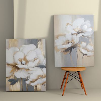 WALL PAINTING 2PCS SERIES GOBI HM4835 PRINTED CANVAS 50x3(thickness)x70Hcm.(x2)