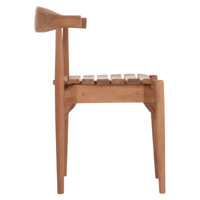 OUTDOOR DINING CHAIR DONNY HM6378 TEAK WOOD 52x54x74Hcm.