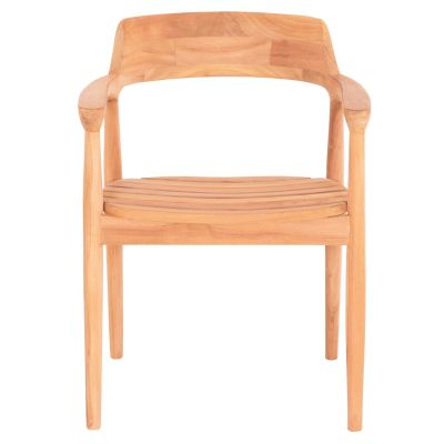 OUTDOOR DINING SET FREM HM21291 TABLE & 6 DINING CHAIRS--TEAK WOOD