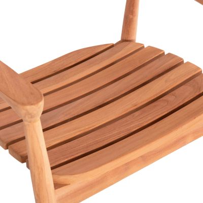 OUTDOOR DINING SET FREM HM21291 TABLE & 6 DINING CHAIRS--TEAK WOOD